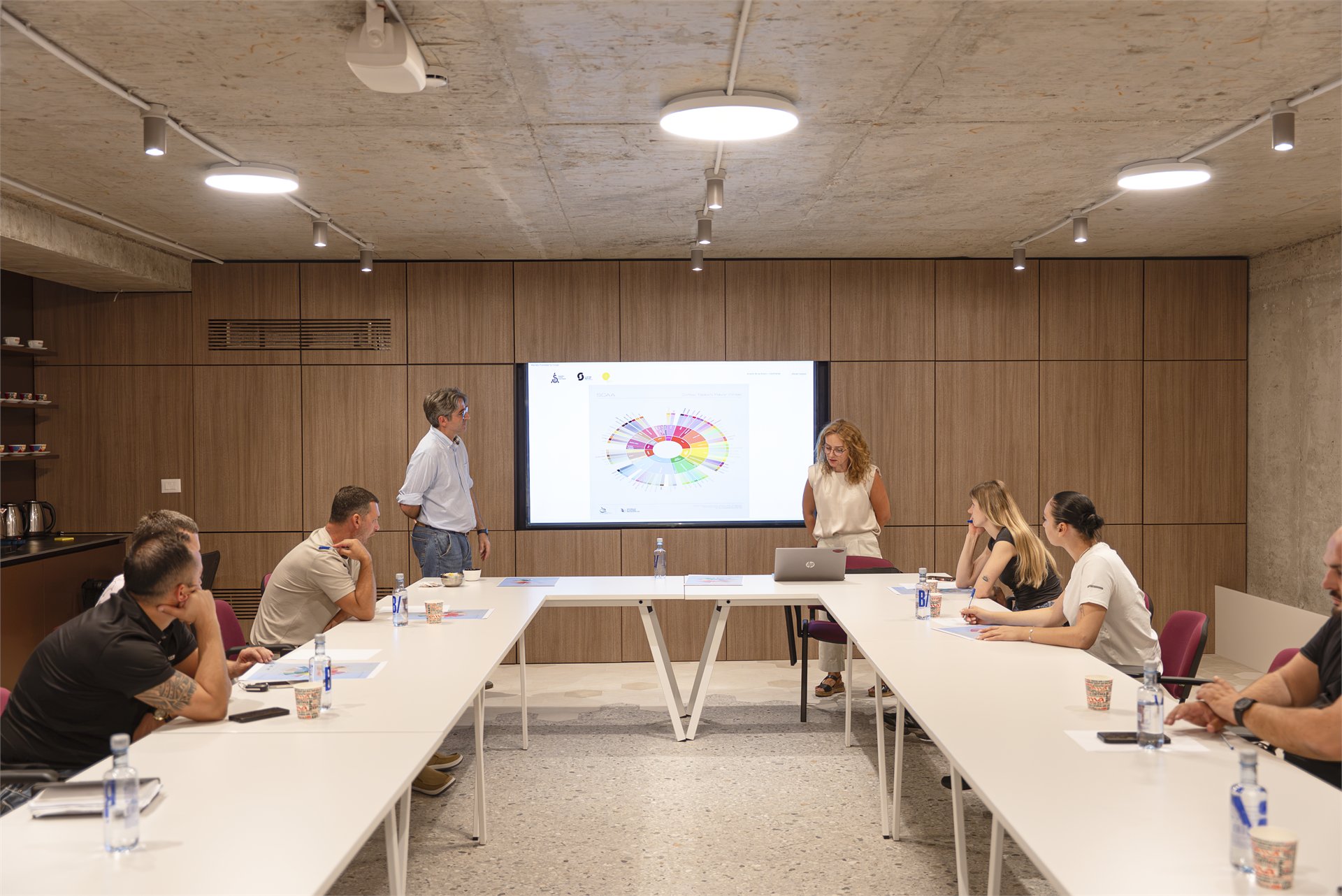 ama Caff&egrave; Academy classroom training session