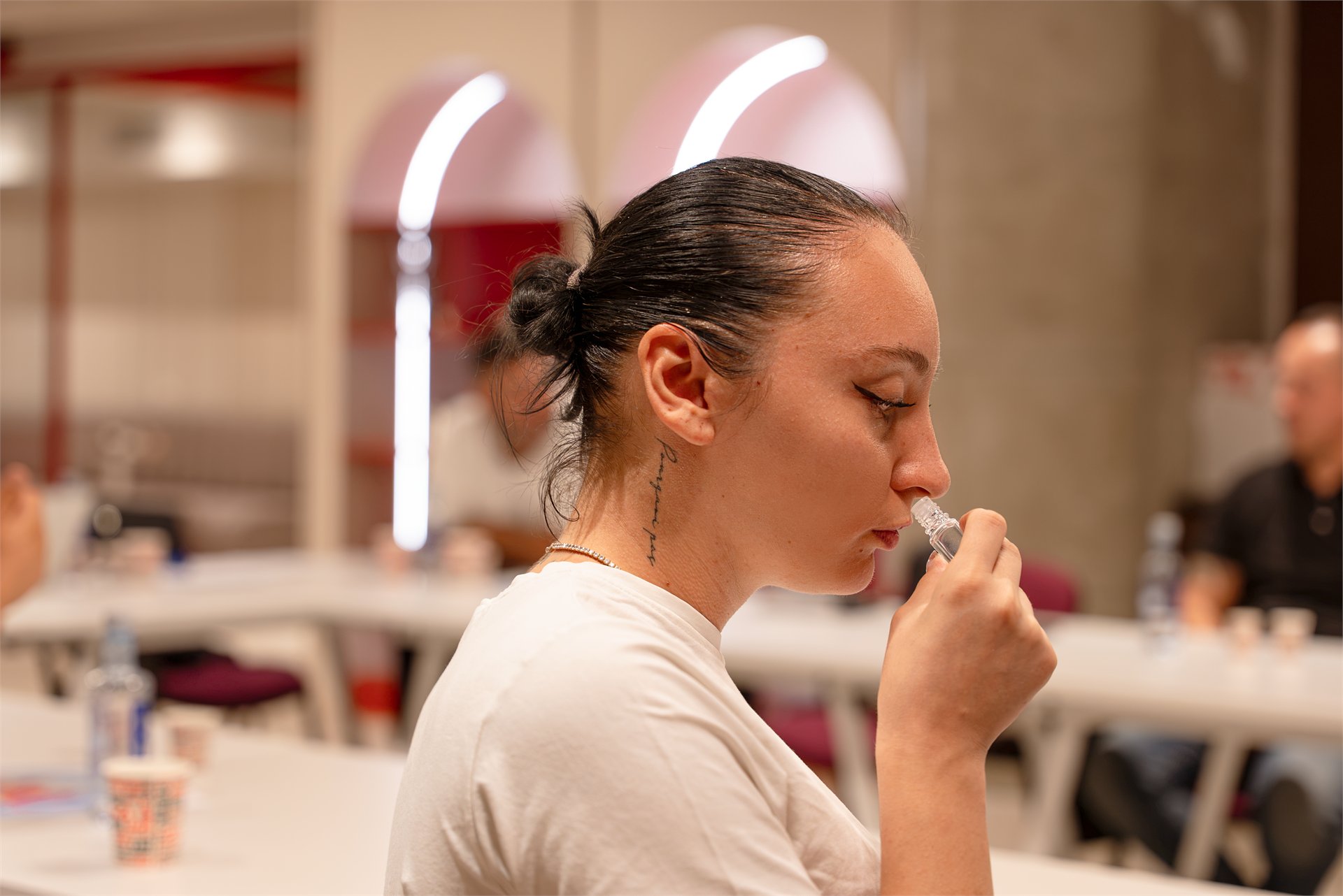 Sensory training close-up