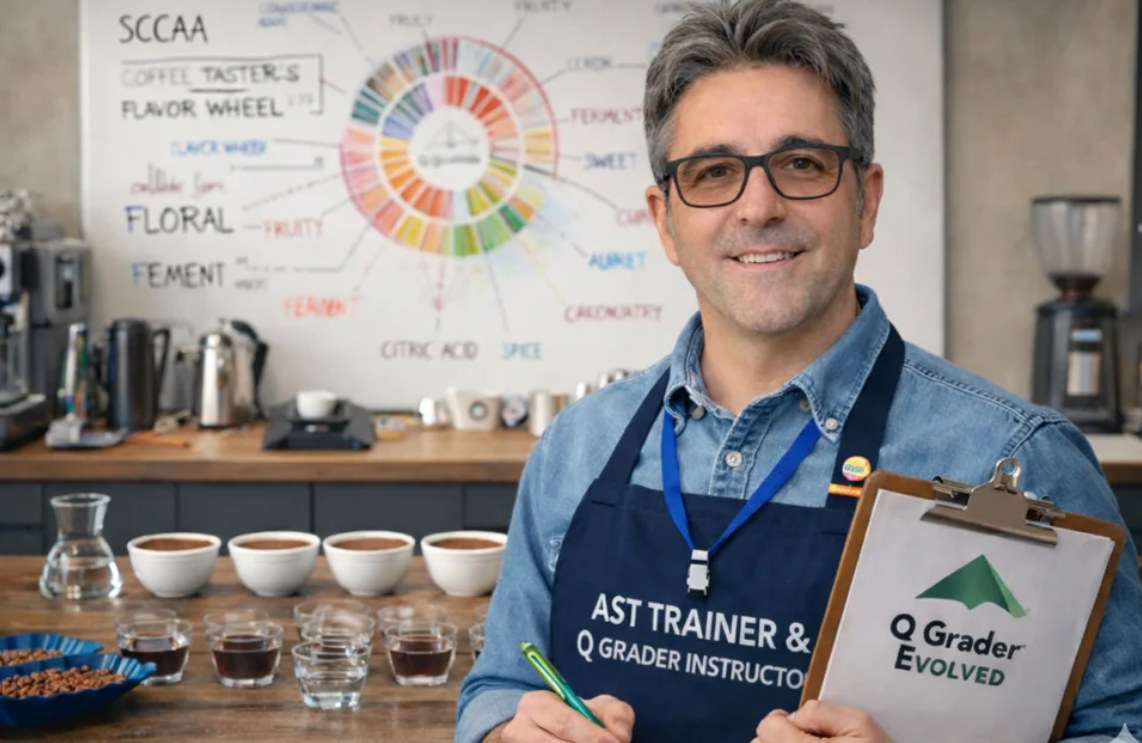 Armento Nicola Rosario, Q Grader Instructor dhe trainer SCA